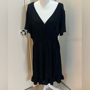 Foeever21 plus black dress